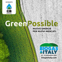 Biogas Italy 2021 | Green Possible