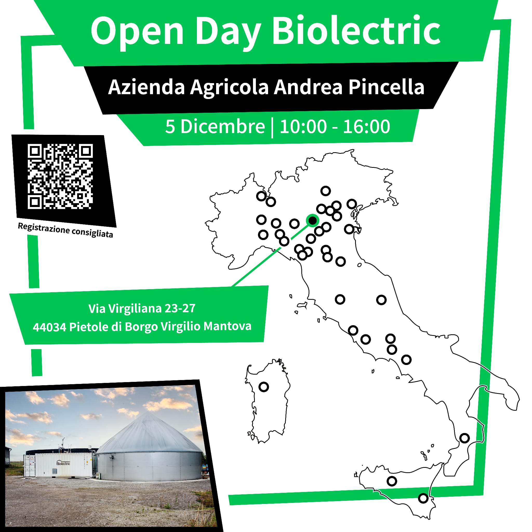 5/12 | OPEN DAY BIOLECTRIC. Azienda Agricola Andrea Pincella