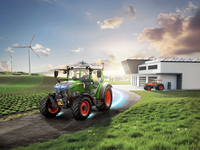 Un Trattore Completamente Elettrico: Il Fendt E100 Vario